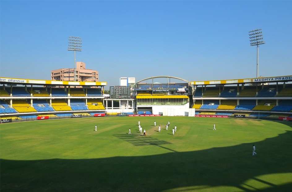 Indore Holkar Stadium ready all set to host the Test Match between India vs Bangladesh.