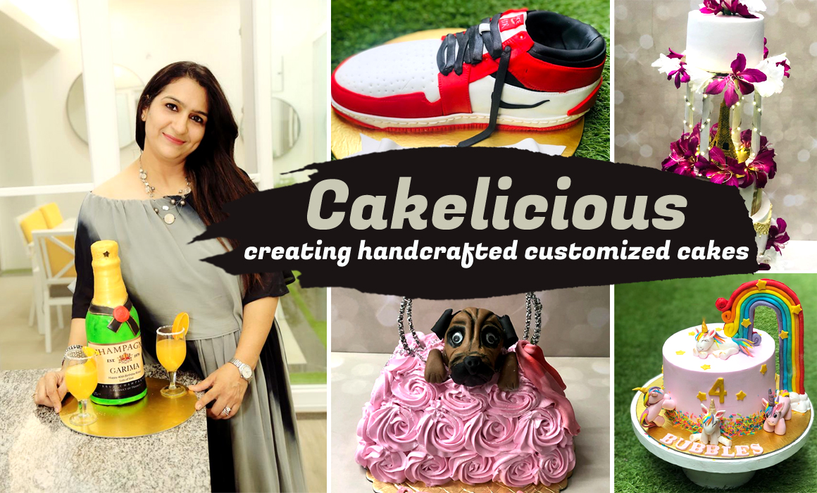 Cakelicious: Meghna Sethi’s mouthwatering assortments of customised cakes.
