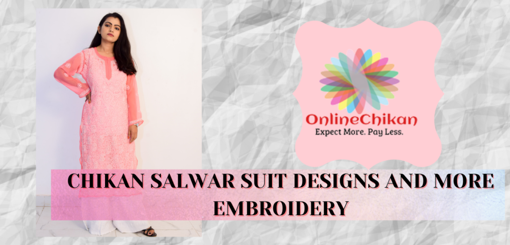 Buy Chikan Suit Online: www.onlinechikan.com