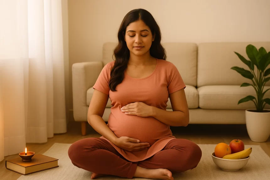 garbh-sanskar-at-home-illustration-pregnancy-wellness.png DAVV to Introduce Garbh Sanskar Course: Focus on Yoga, Nutrition and Pregnancy Wellness